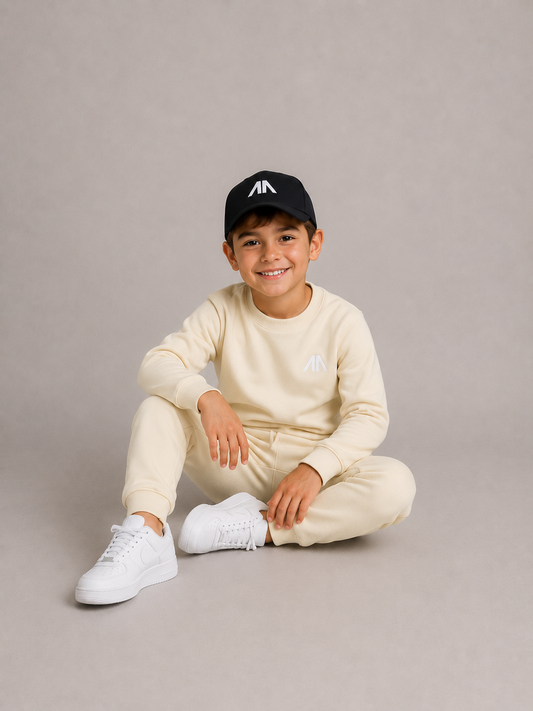 Kinder Tracksuit – Licht Geel