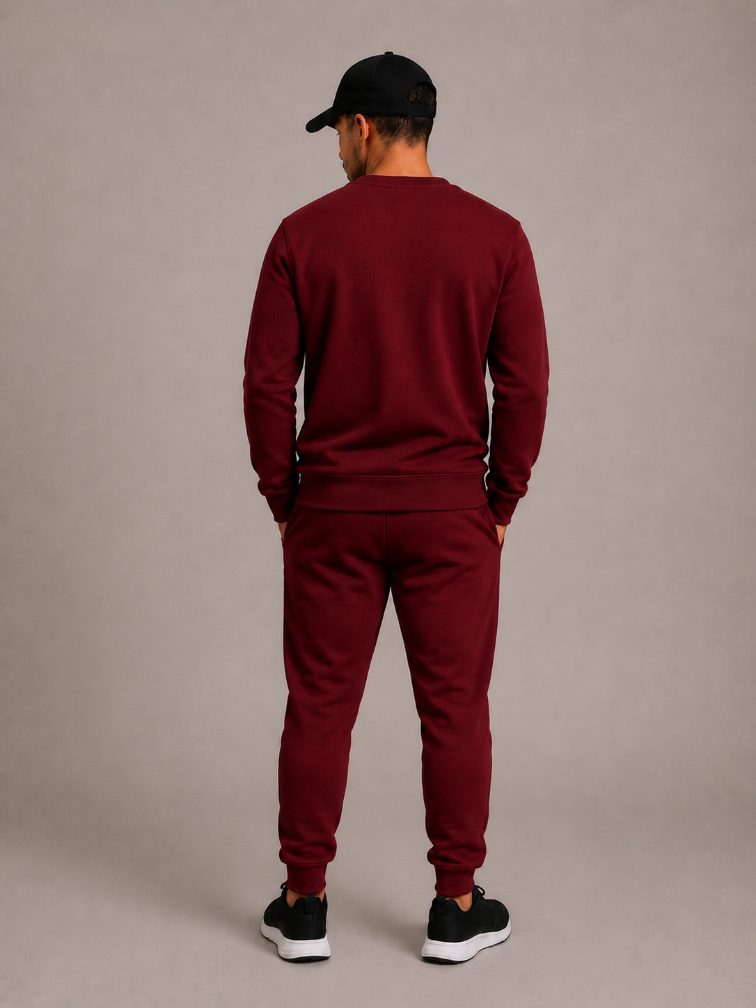 Heren Tracksuit - Bordeaux