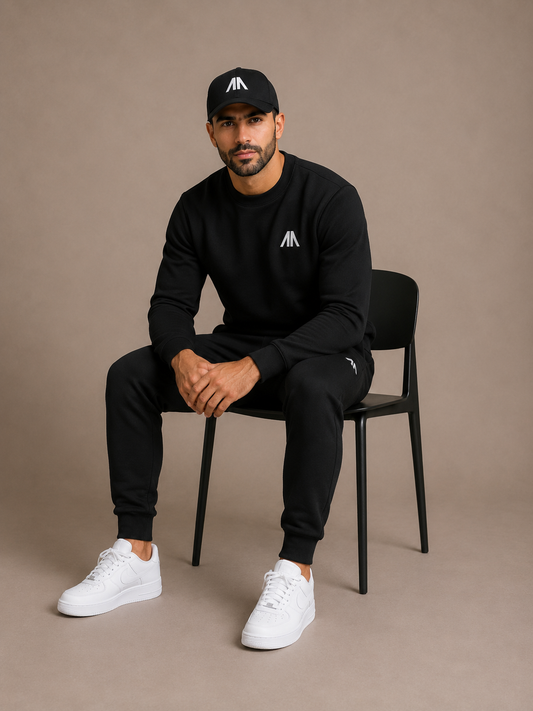 Heren Tracksuit – Zwart