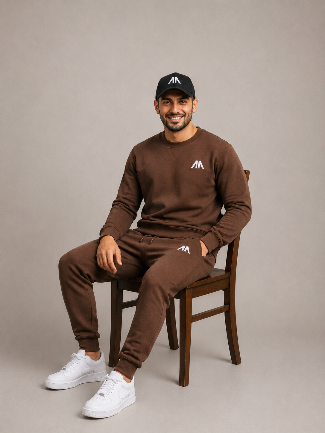 Heren Tracksuit – Bruin