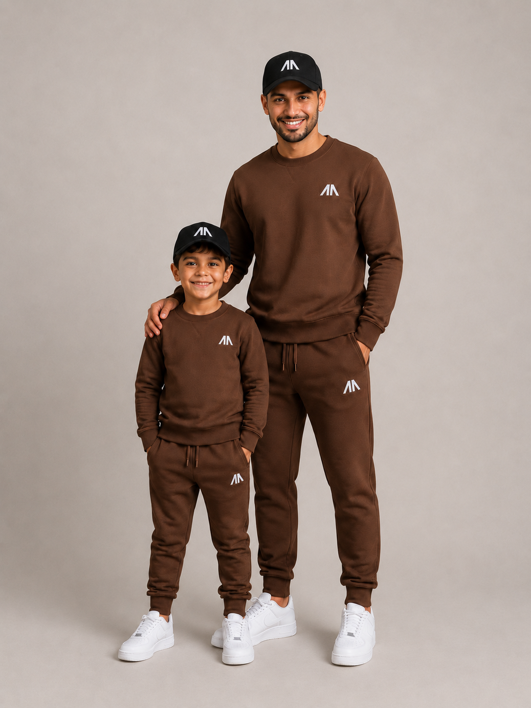 Heren Tracksuit – Bruin