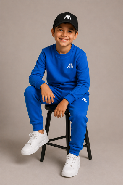 Vader + Zoon Tracksuit – Blauw