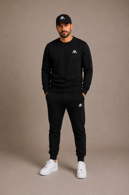 Heren Tracksuit – Zwart
