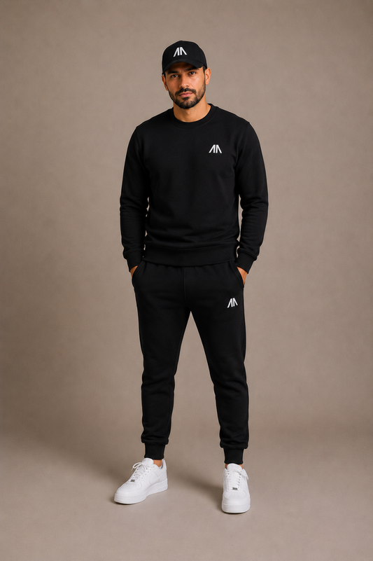 Heren Tracksuit – Zwart