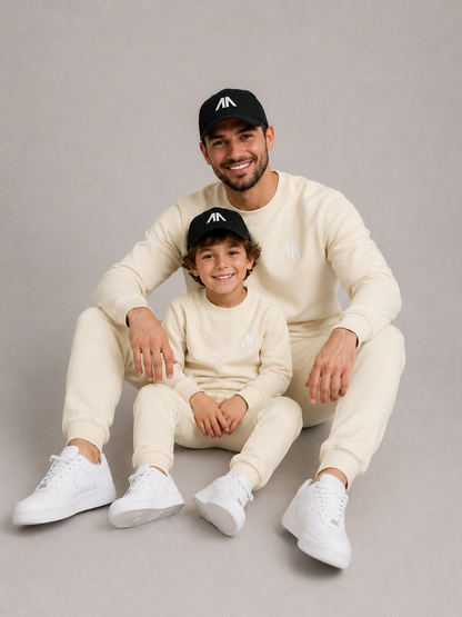 Kinder Tracksuit – Licht Geel