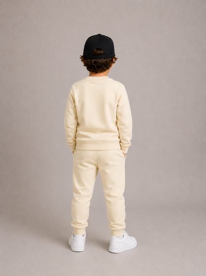 Kinder Tracksuit – Licht Geel