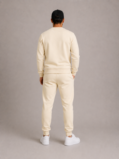 Heren Tracksuit – Licht Geel
