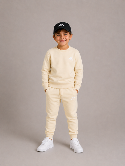 Kinder Tracksuit – Licht Geel