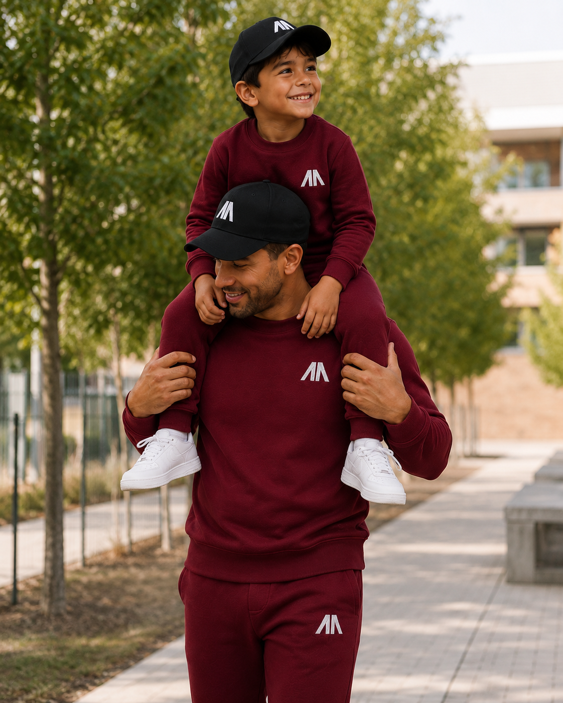 Kinder Tracksuit – Bordeaux