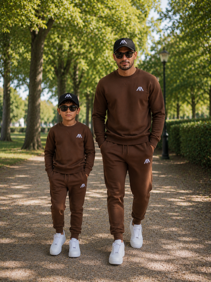 Heren Tracksuit – Taupe