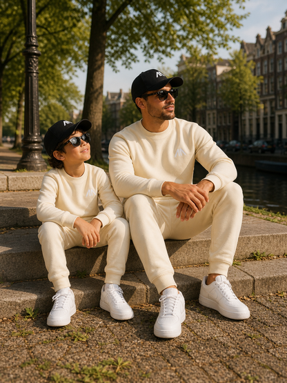 Kinder Tracksuit – Licht Geel