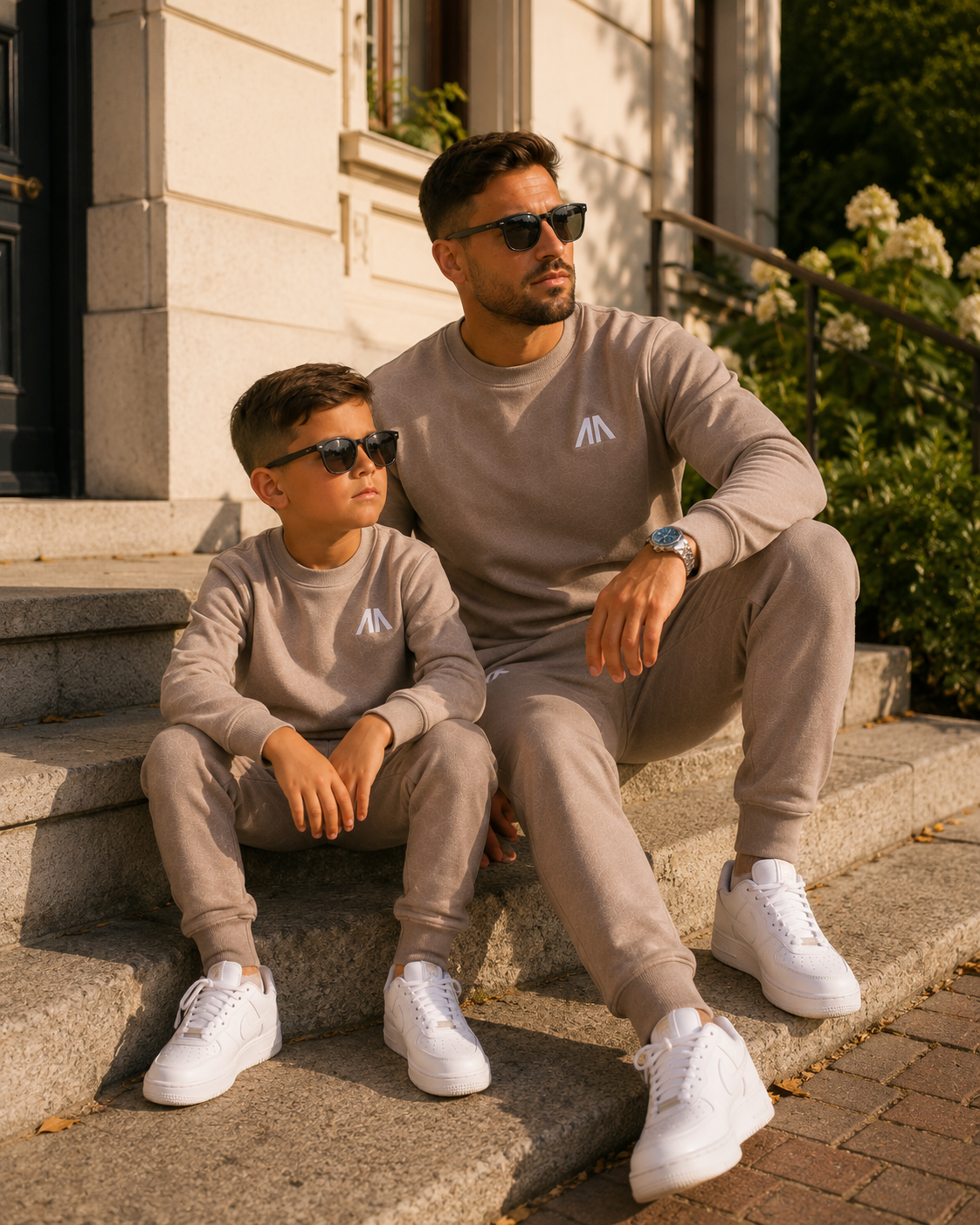 Kinder Tracksuit – Taupe