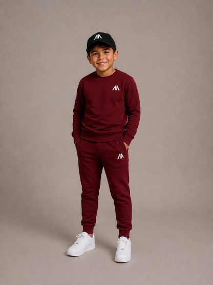 Kinder Tracksuit – Bordeaux