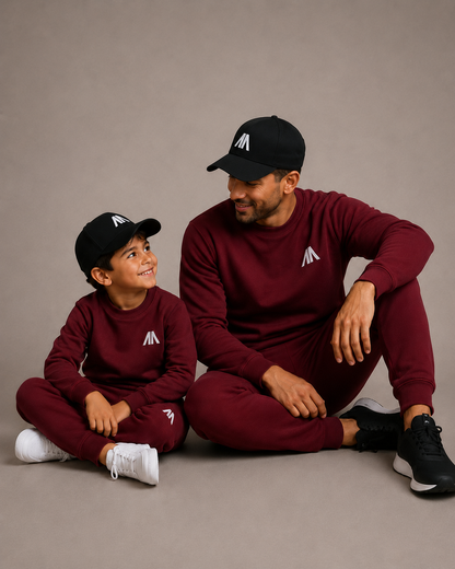 Kinder Tracksuit – Bordeaux