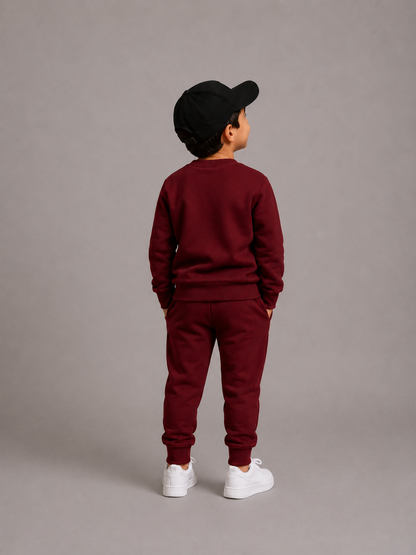 Kinder Tracksuit – Bordeaux
