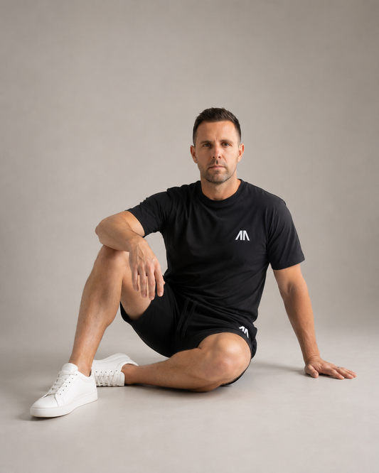Heren Zomerset - Zwart (T-shirt + Broek)