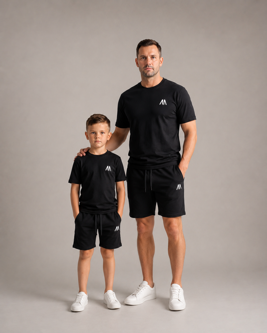 Vader + Zoon Zomerset (2 Zomersets) Zwart