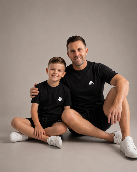 Vader + Zoon Zomerset (2 Zomersets) Zwart