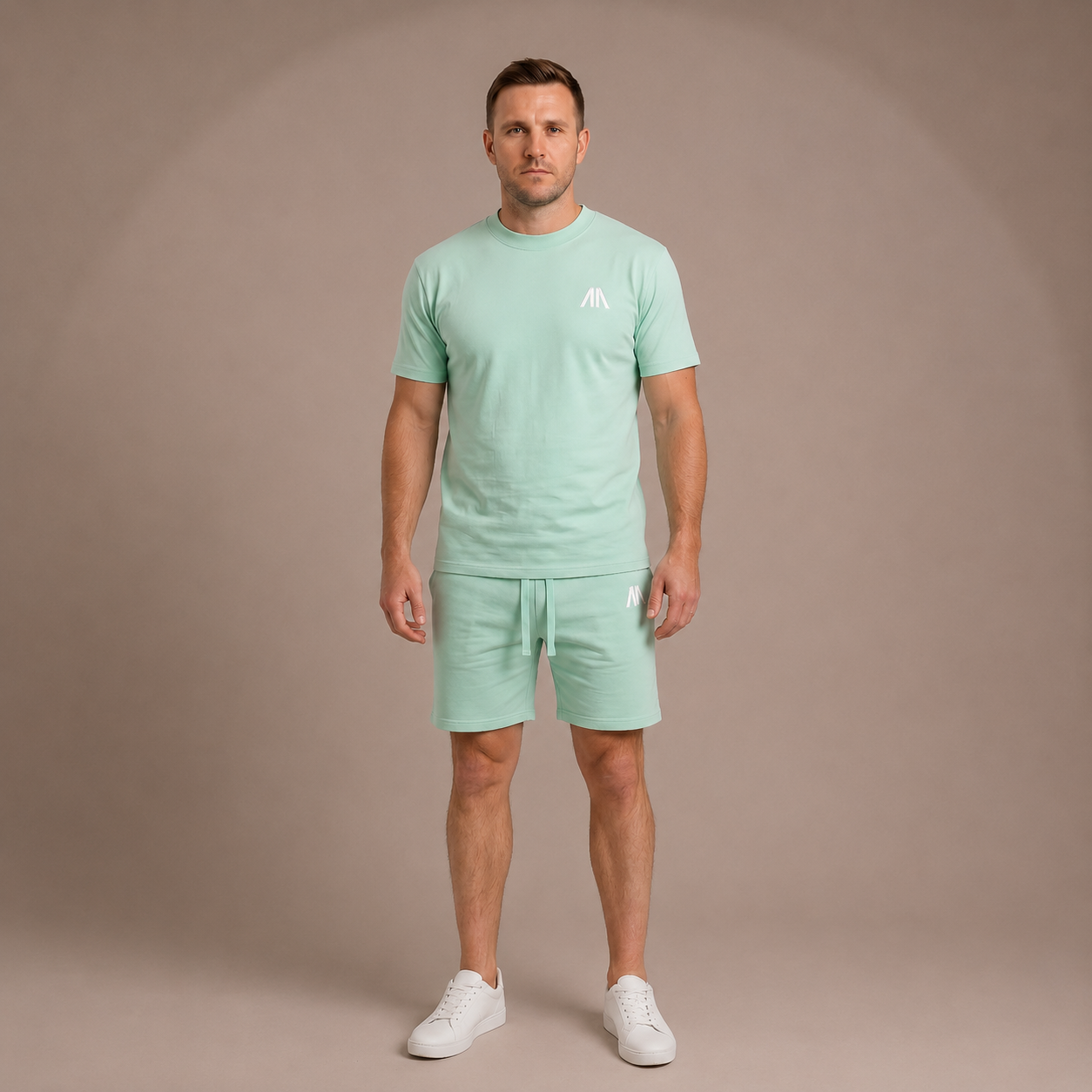 Vader + Zoon Zomerset (2 Zomersets) Mint Groen
