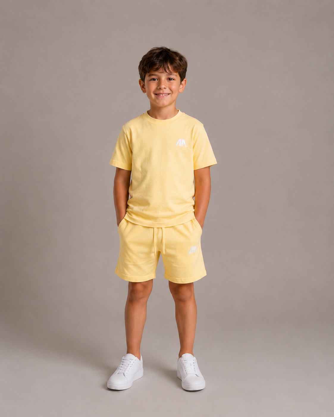 Vader + Zoon Zomerset (2 Zomersets) Licht Geel