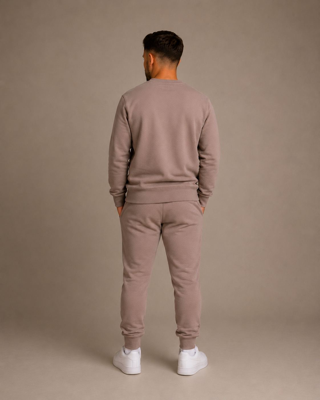 Heren Tracksuit – Taupe