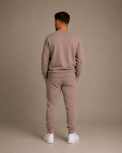 Heren Tracksuit – Taupe